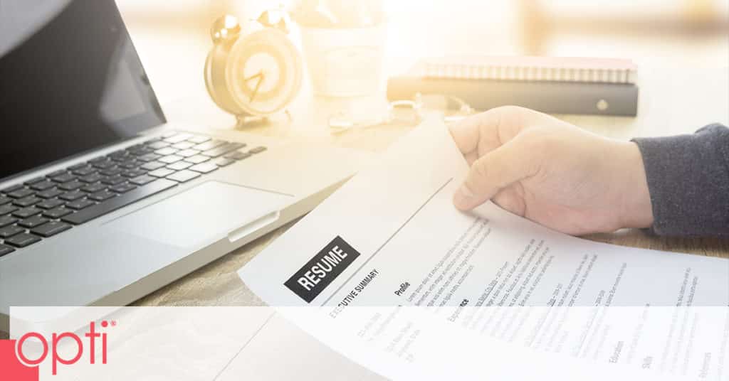 Its Time for Your Resume Update. Here are Four Tips Opti Staffing