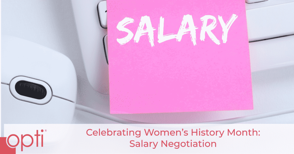 salary negotiation tips for women | Opti Staffing AK, OR, WA