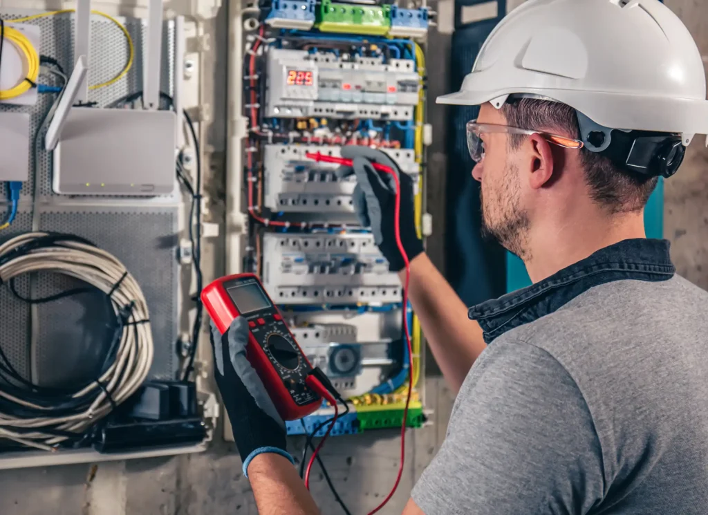 electrical technician working